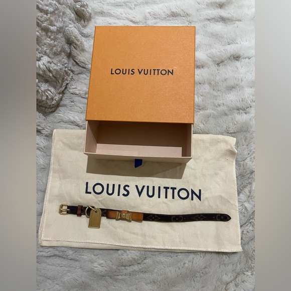 Louis Vuitton baxter dog collar xs/s used great condition 30 cm (11.811 inches) - Picture 2 of 5